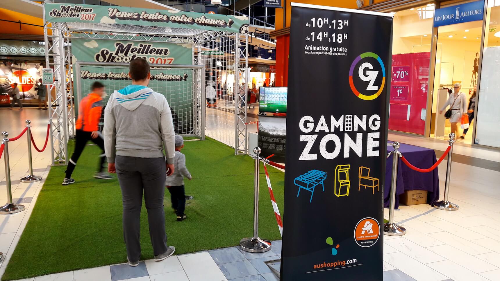 Attention, gaming zone !