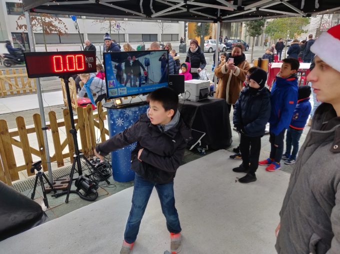 Lancer de boule de neige : les 100 km/h effleurés